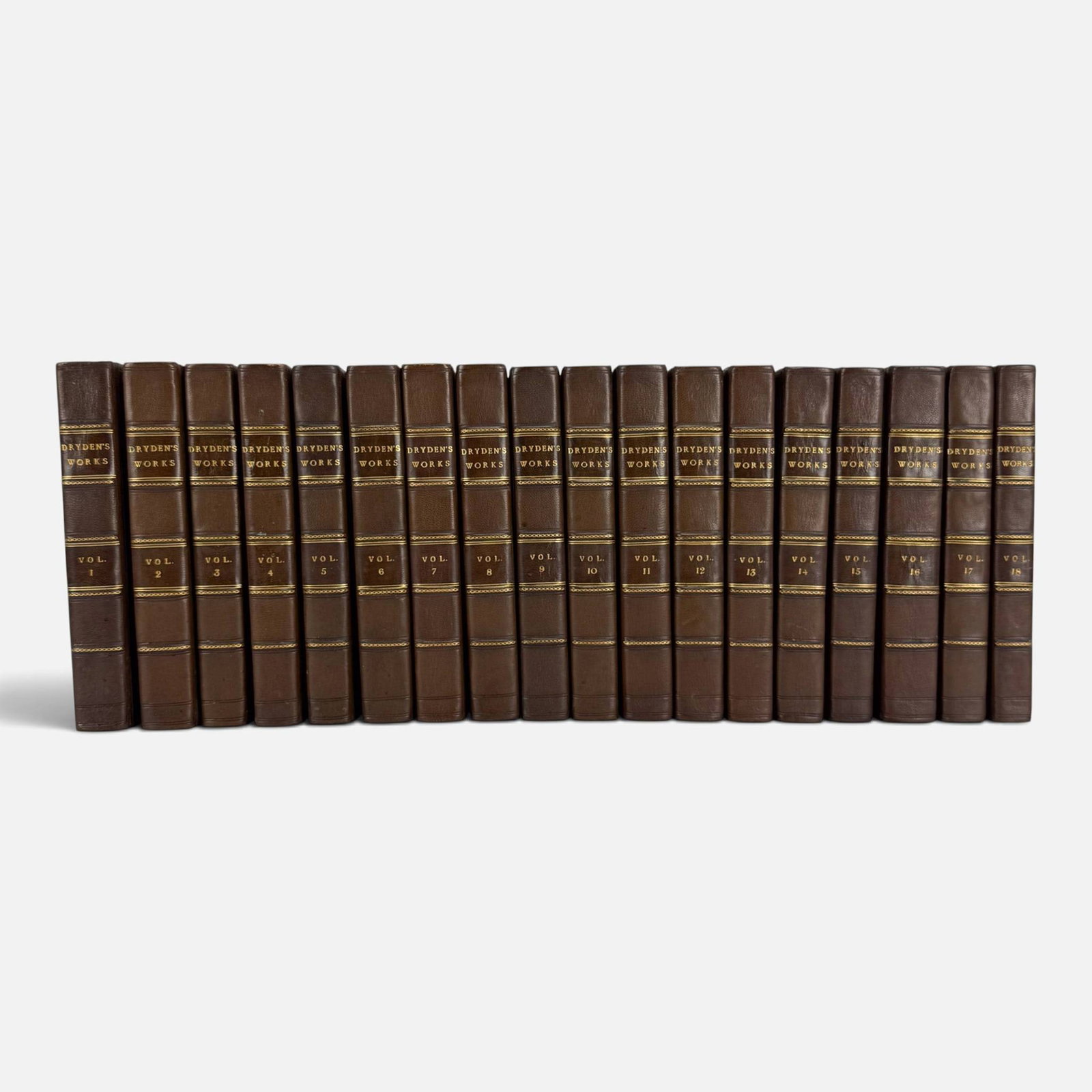 Complete 1808 The Works of John Dryden Vol 1-18 by Walter Scott (1 of 12)