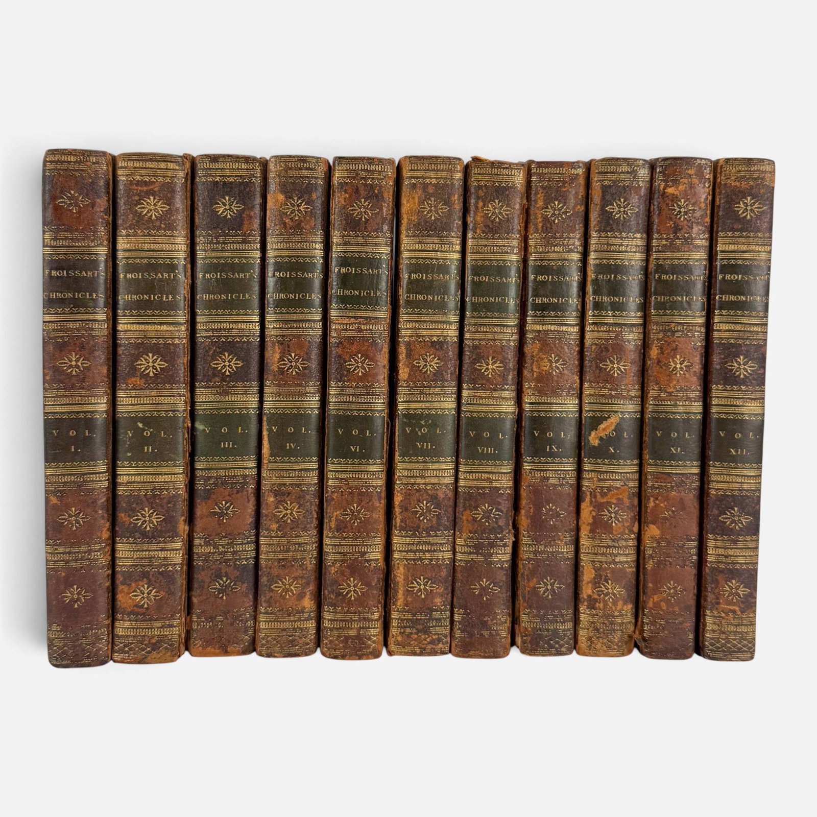 1st Ed 1808 Sir John Froissart's Chronicles 11 Volumes Thomas Johnes England Spain Book Set (1 of 14)