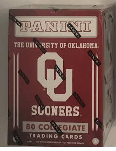 2015 Panini Collegiate Series OSU 10 sealed packs per: 2015 Panini Collegiate Series OSU, 10 sealed packs per box, 80 cards total. Each box includes one relic/autographed card per box. Cards feature greats in the sports of baseball, football and