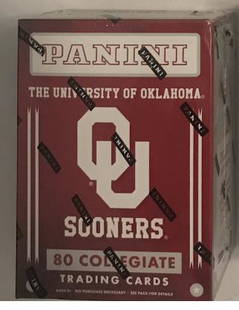 2015 Panini Collegiate Series OSU 10 sealed packs per: 2015 Panini Collegiate Series OSU, 10 sealed packs per box, 80 cards total. Each box includes one relic/autographed card per box. Cards feature greats in the sports of baseball, football and