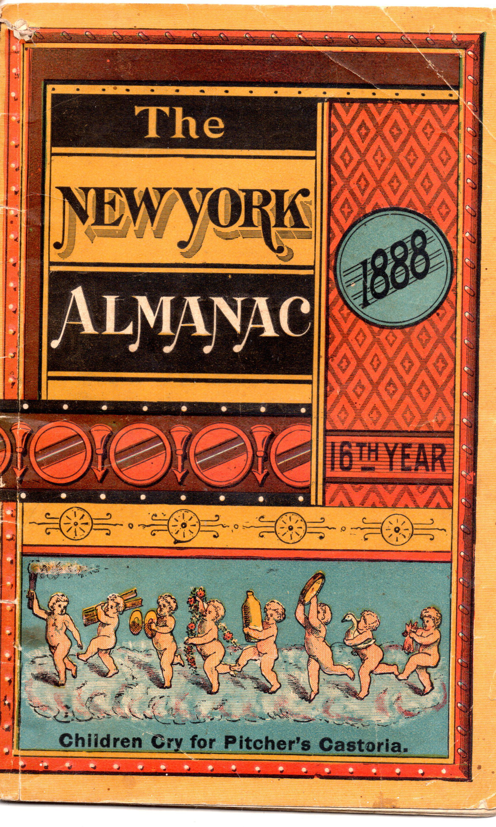 New York Almanac, 1888: The New York Almanac for the year 1888.
