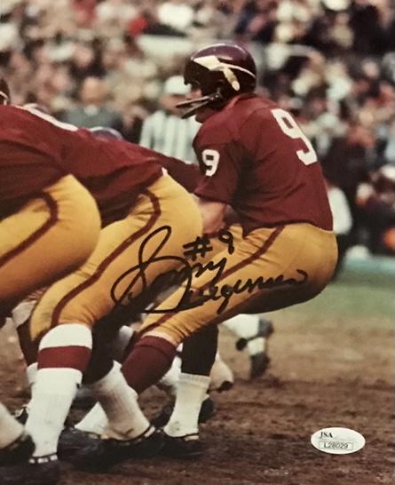 Sonny Jurgensen, Redskins SP (1 of 1)