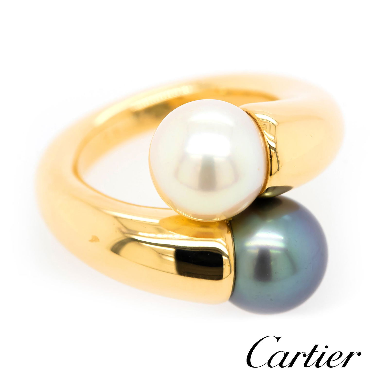 Cartier - 18k Yellow Gold - Toi et Moi Ring (1 of 6)