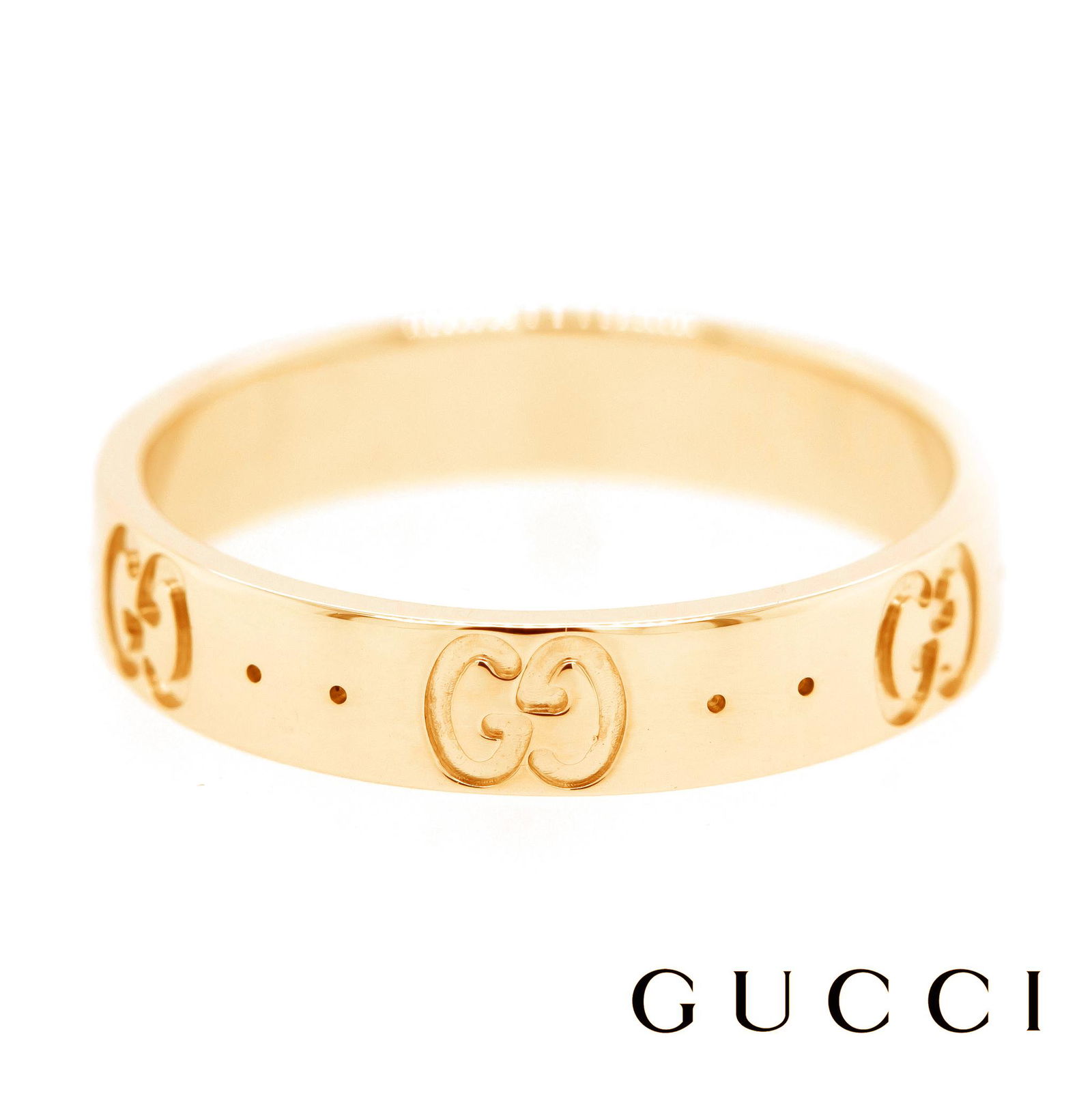GUCCI - 18k Yellow  Gold - ICON Ring (1 of 4)