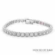 14k White Gold - 2.13tcw -  Diamonds Tennis Bracelet (1 of 5)