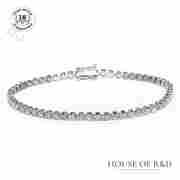 14k White Gold - 2.12tcw -  Diamond Tennis Bracelet (1 of 5)