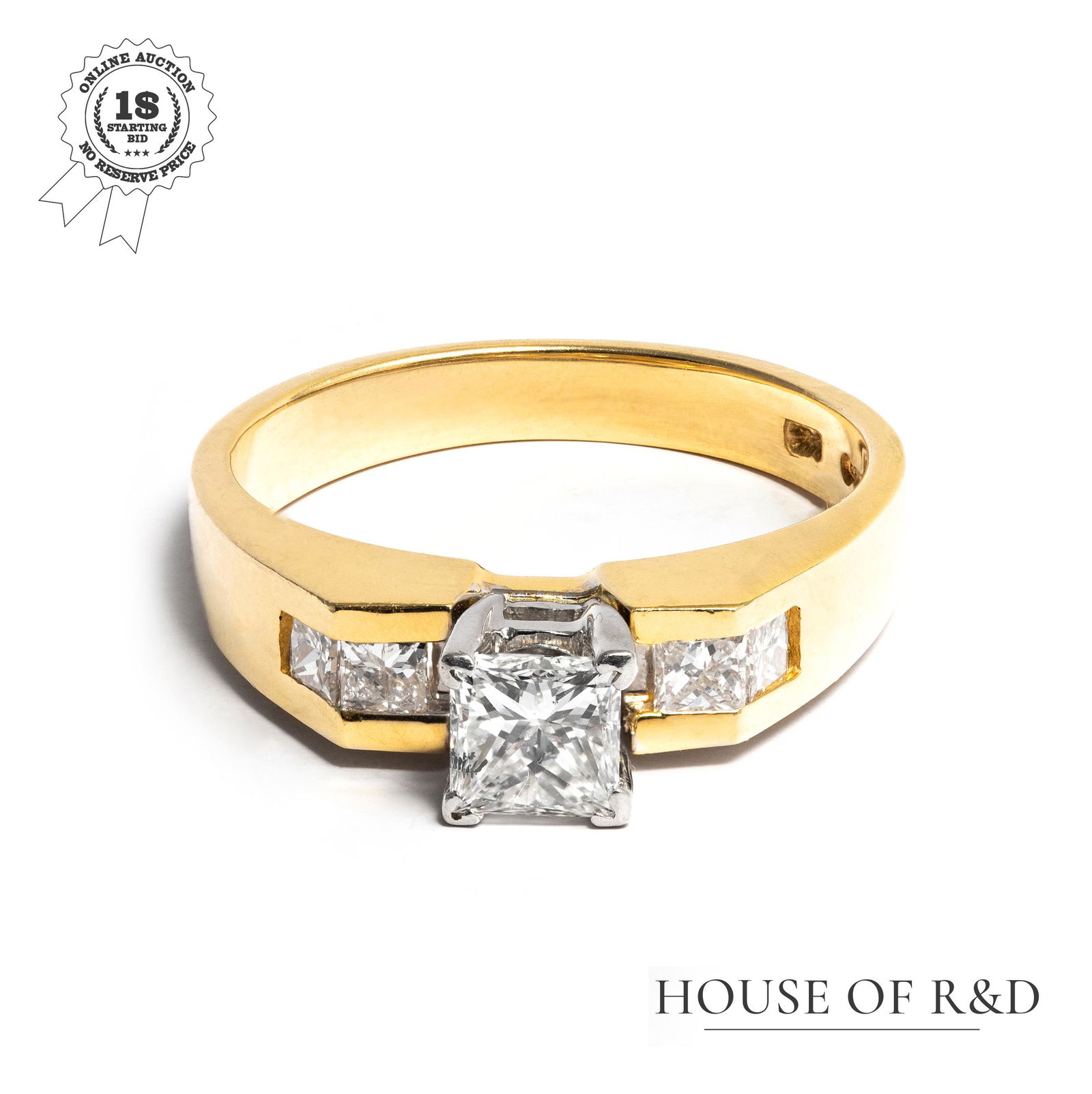 14k Yellow - 0.82tcw - Diamond Ring (1 of 6)