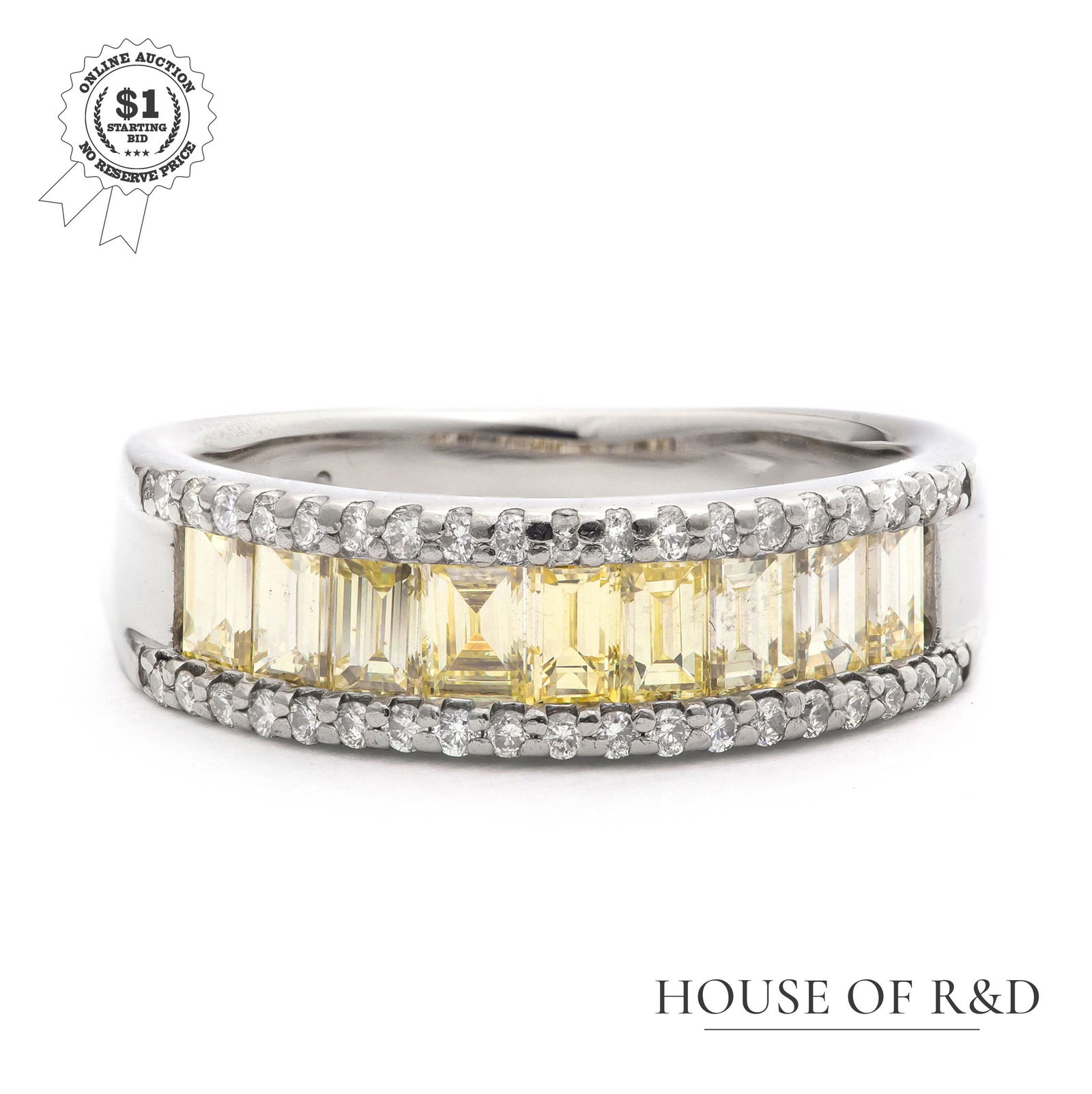 Platinum 900 - 1.20tcw -  Diamond Ring (1 of 6)