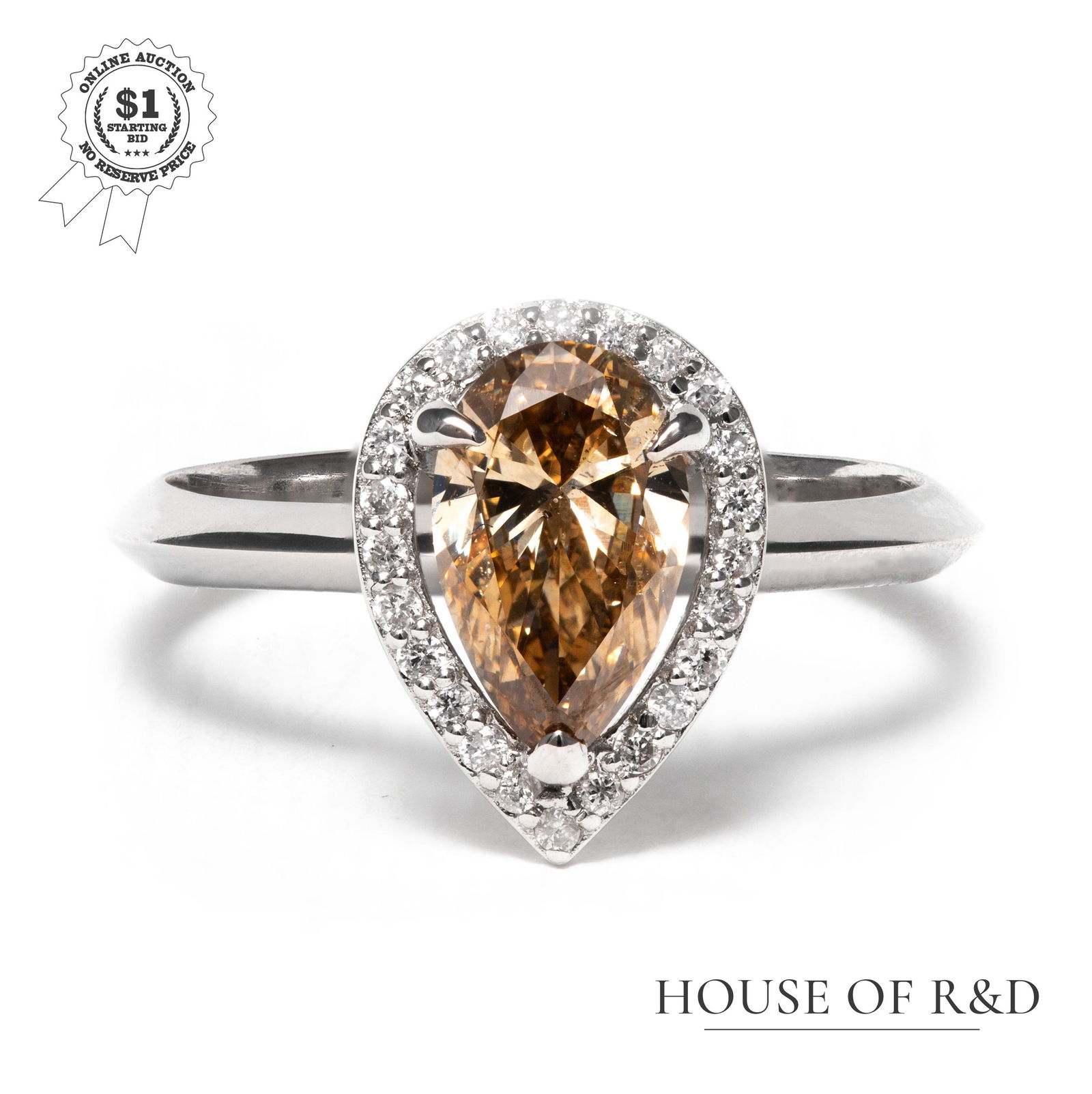 18k White Gold - 1.17tcw - Diamond Ring (1 of 6)