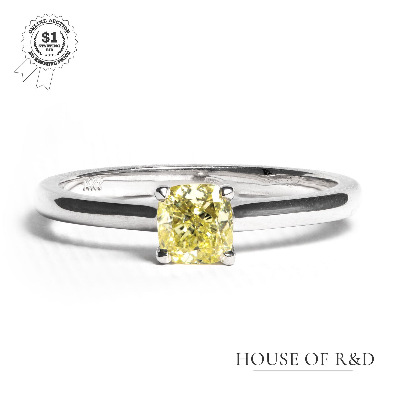 14k White Gold - 0.60tcw - Diamond Ring (1 of 6)