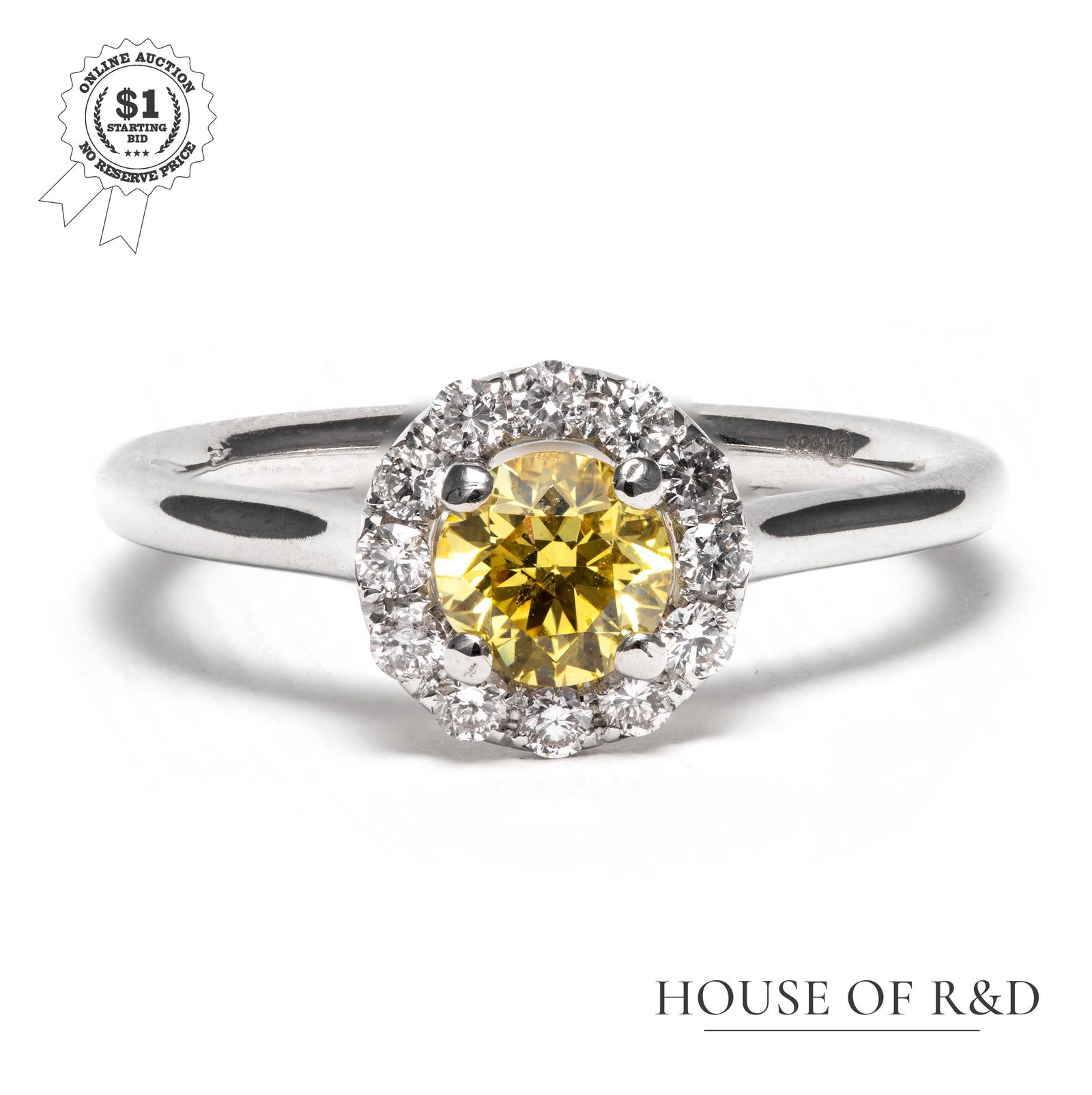 14k White Gold - 0.71tcw -  Diamond Ring (1 of 6)