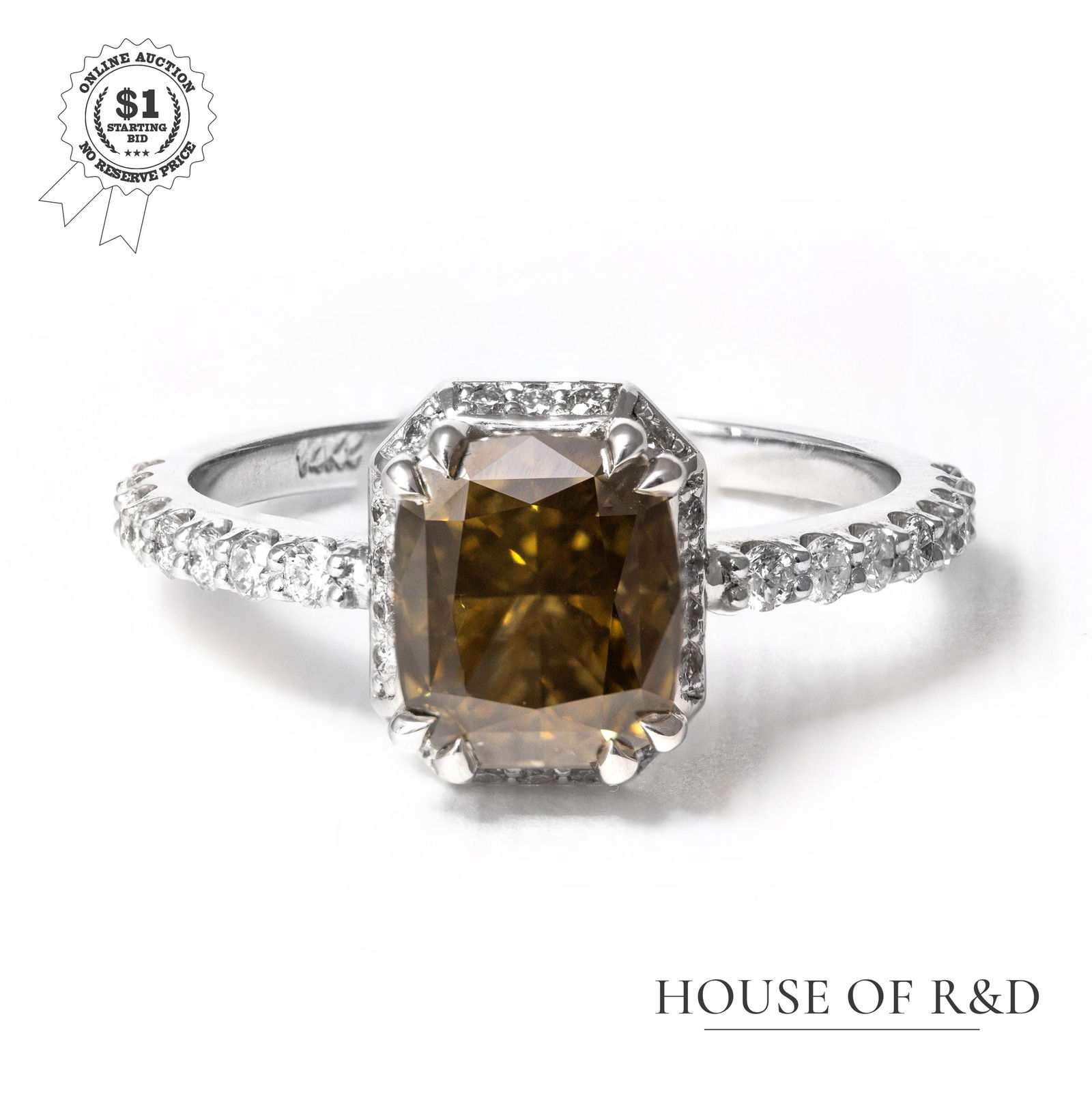 14k White Gold -  2.35tcw -  Diamond Ring (1 of 5)