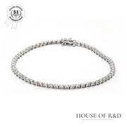 14k White Gold -  2.10tcw -  Diamond Tennis Bracelet (1 of 6)