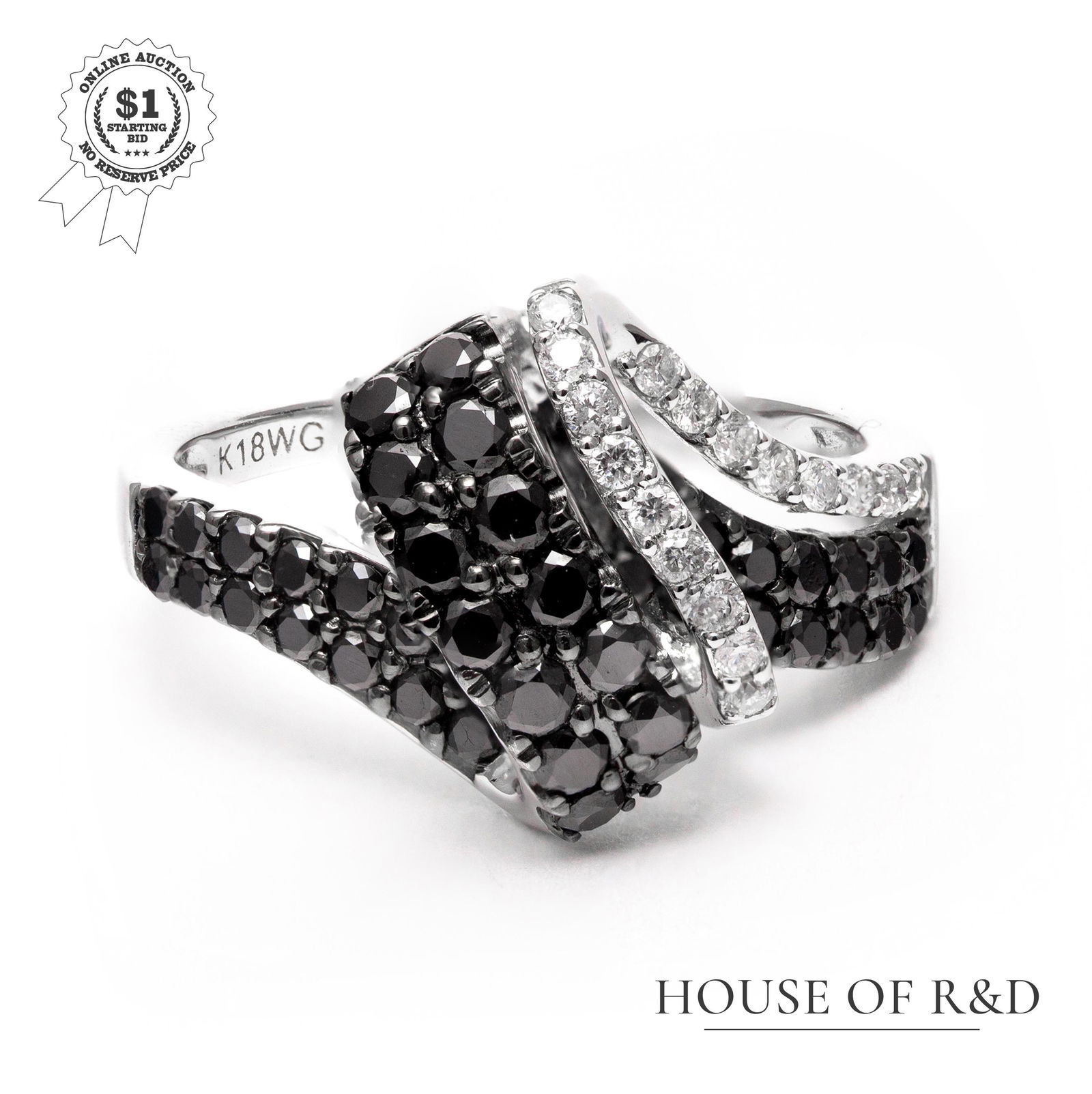 18k White Gold - 1.02tcw - Diamond Ring (1 of 5)