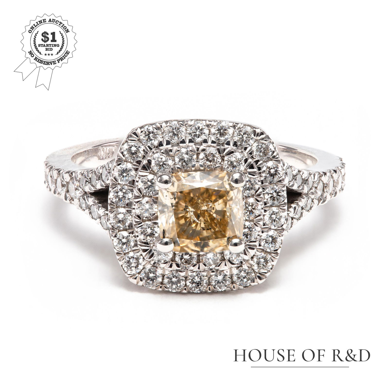 14k White Gold - 1.73tcw - Diamond Ring (1 of 6)