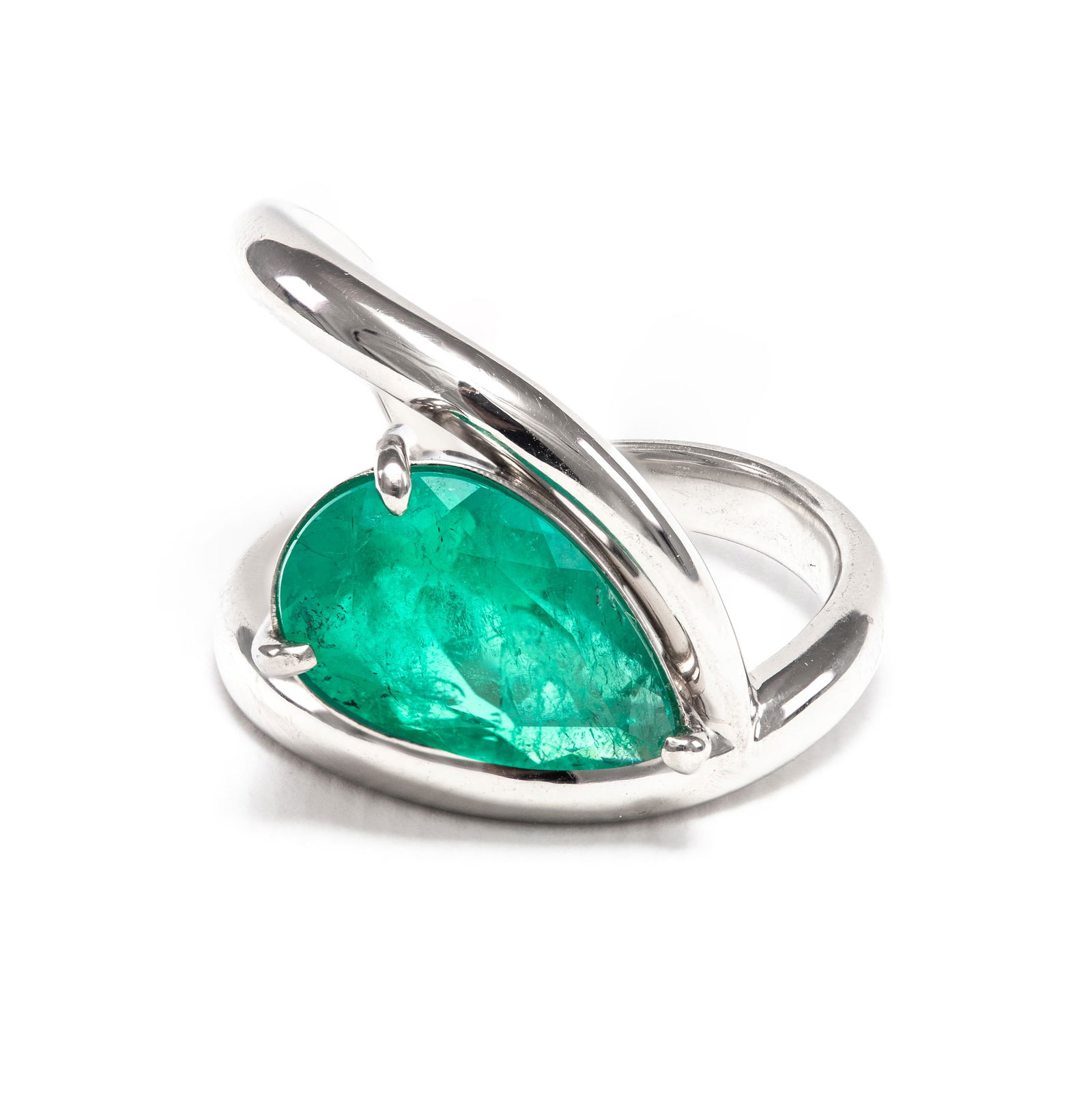 Platinum 900 - 2.52tcw - Emerald Ring (1 of 6)
