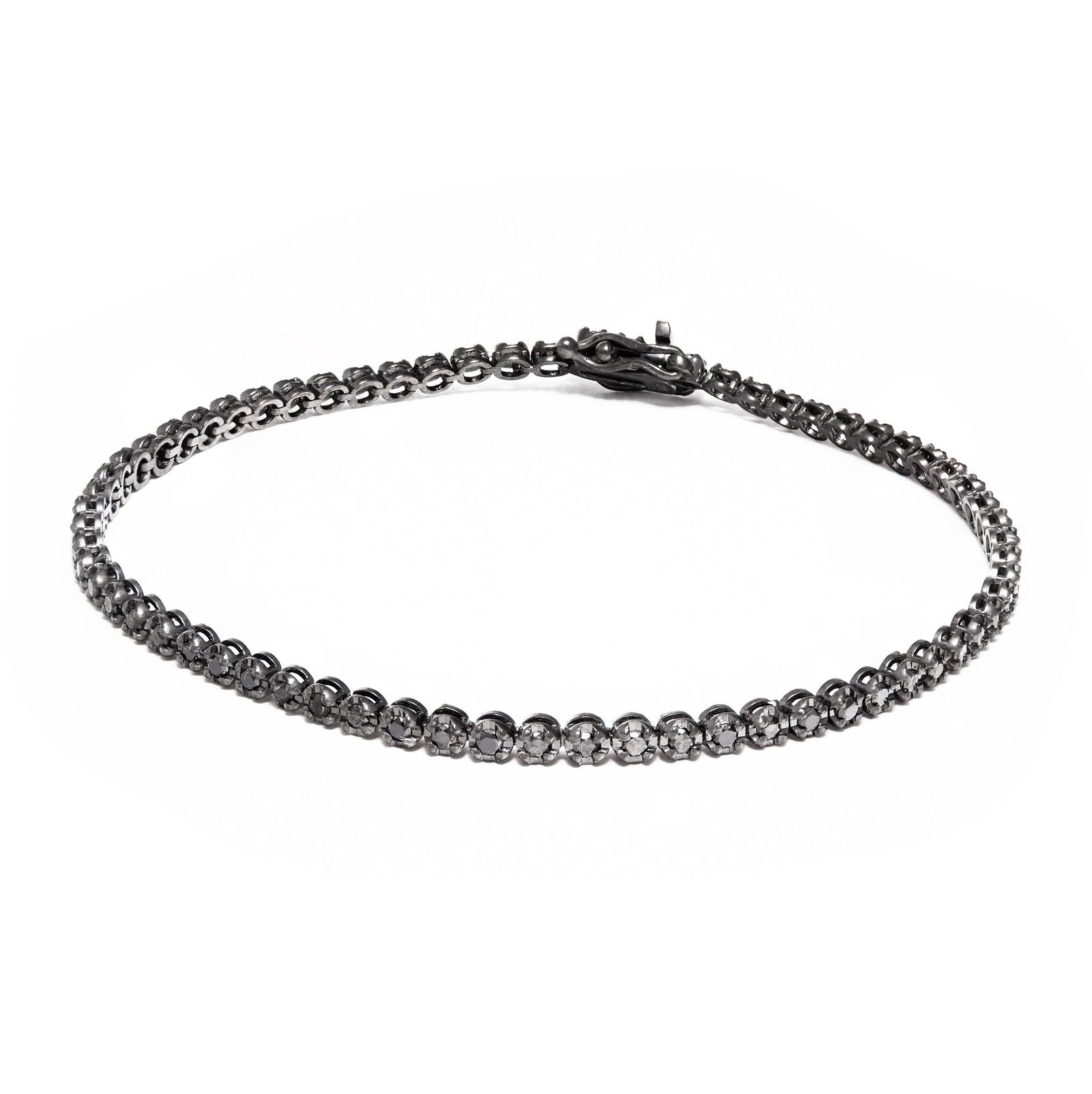 14k Gold - 1.22tcw - Diamond Tennis Bracelet (1 of 6)