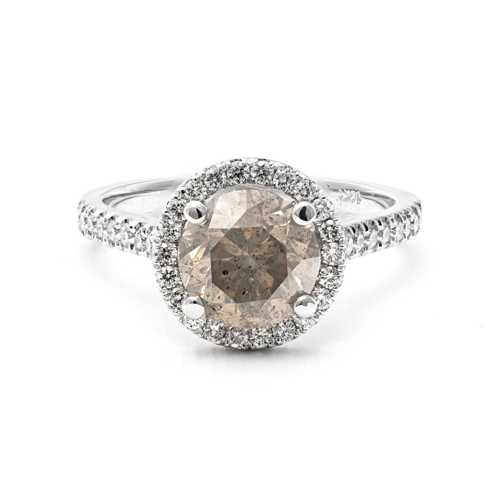 14k White Gold - 2.78tcw - Diamond Ring (1 of 6)