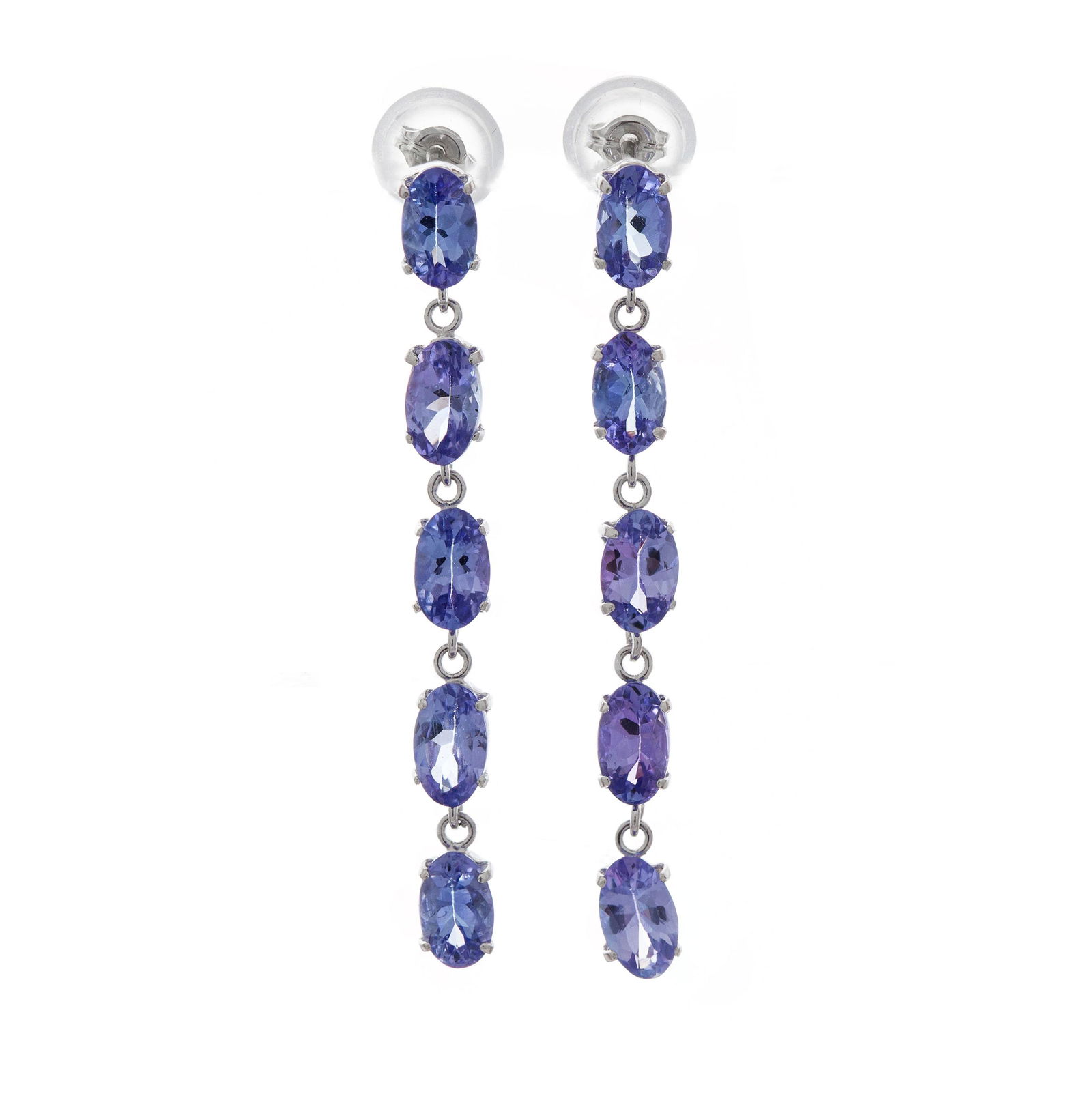 Platinum 900 - 2.24tcw - Sapphire Earrings (1 of 6)