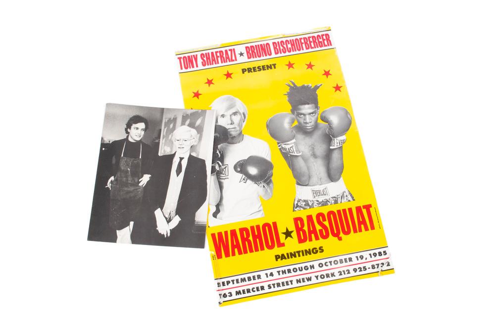 TWO ANDY WARHOL EXHIBITION ITEMS (1 of 5)