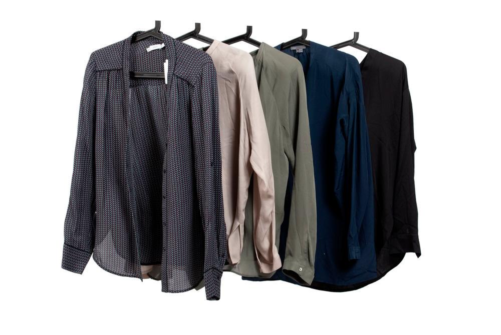 FIVE NEW VINCE SILK BLOUSES (1 of 7)