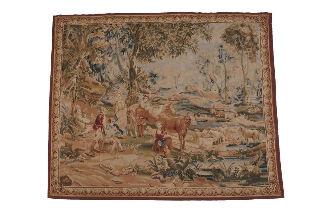 FLEMISH STYLE TAPESTRY (1 of 6)