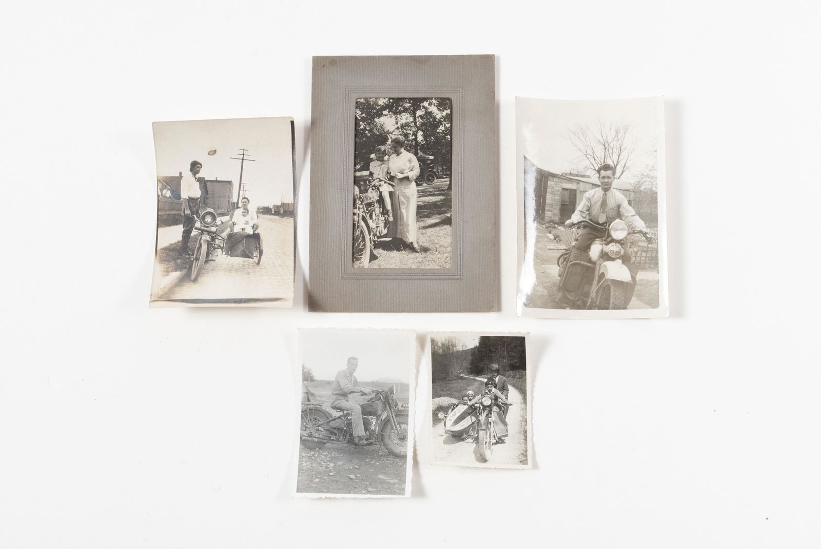 FIVE MOTORCYCLE PHOTOS (1 of 5)