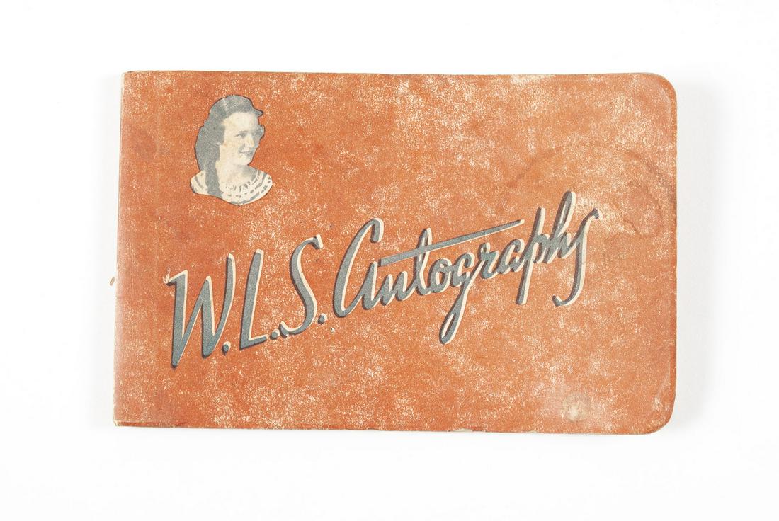 AMERICAN WLS AUTOGRAPH BOOK (1 of 4)