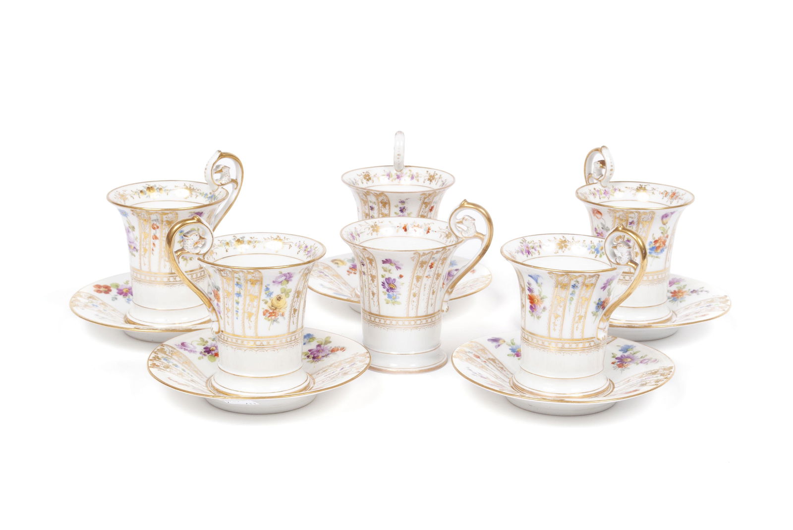 DRESDEN CHINA RICHARD KLEMM MIXED PORCELAIN (1 of 6)