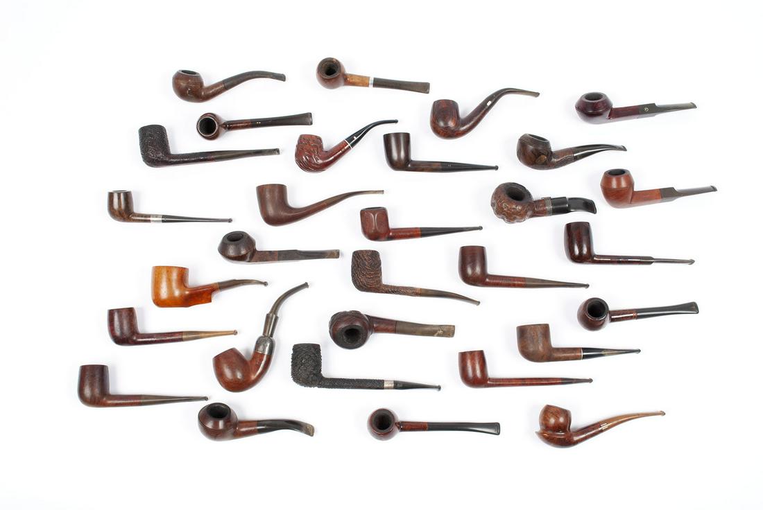COLLECTION OF BRIAR WOOD SMOKING PIPES (1 of 7)