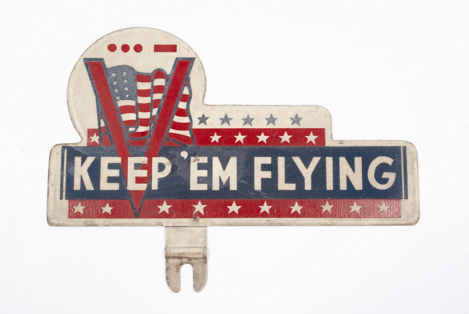 PATRIOTIC LICENSE PLATE TOPPER (1 of 2)