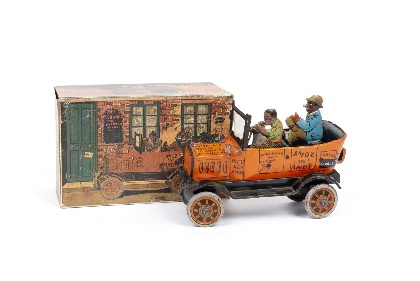 MARX AMOS 'N' ANDY FRESH AIR TAXICAB (1 of 5)