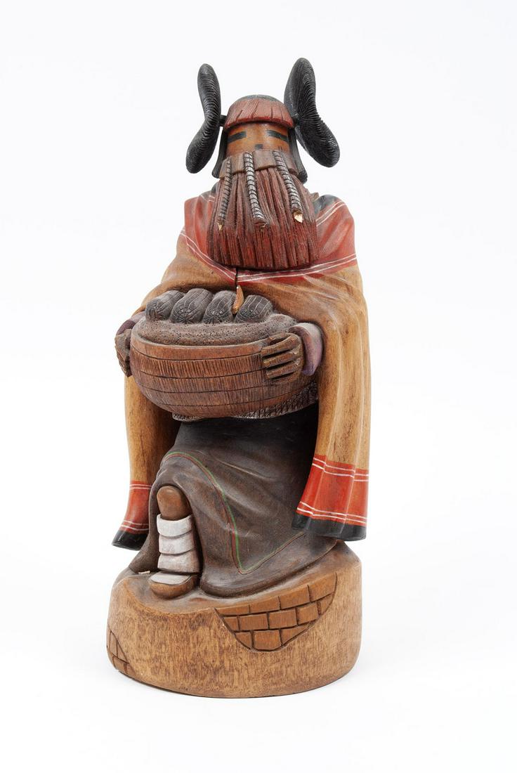 HOPI KACHINA DOLL WITH CORN CARVING BY JOHN FREDERICKS (1 of 5)