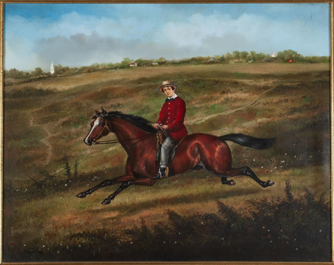 EQUESTRIAN PAINTING BY SHIPLEY (1 of 6)