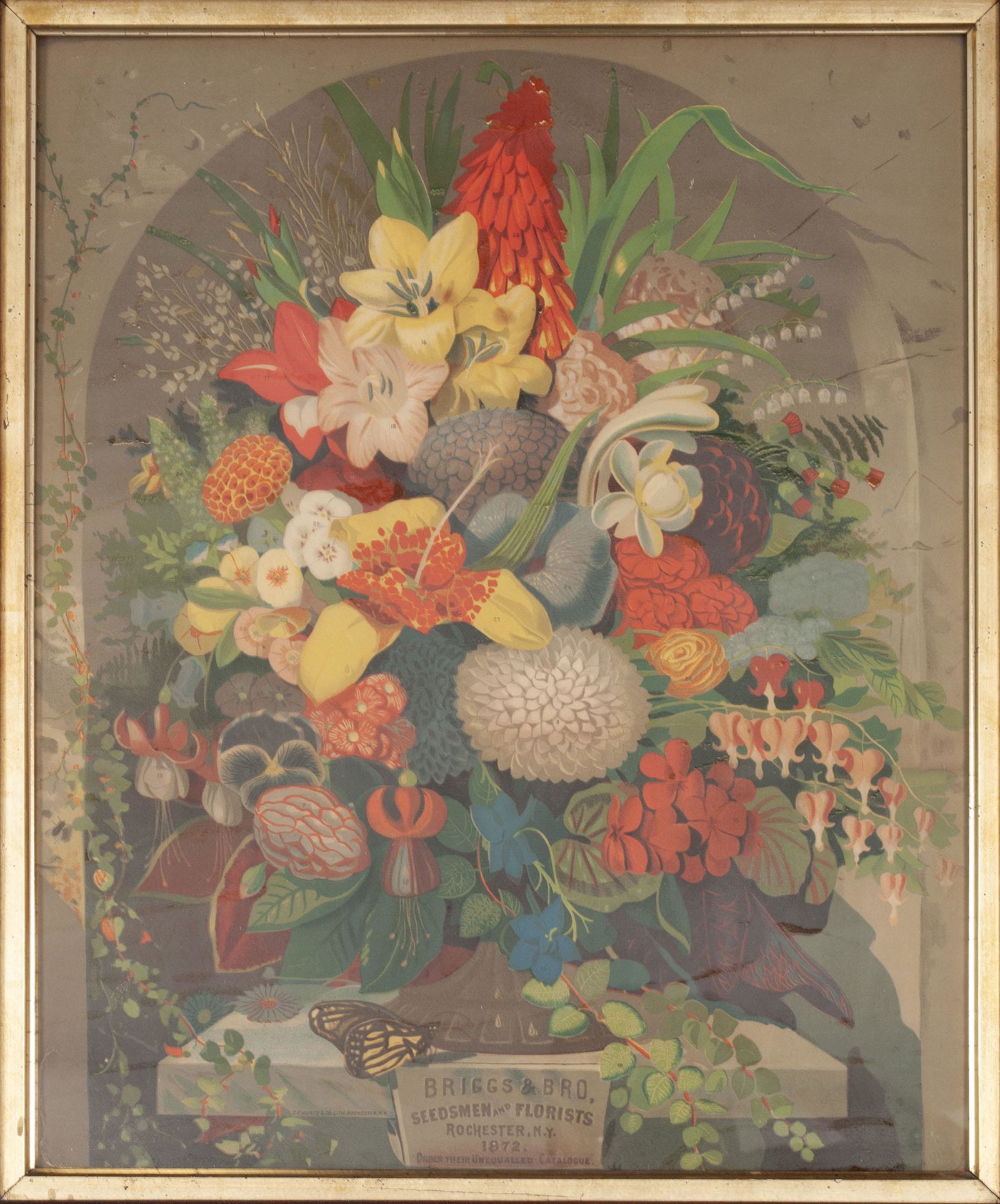 BRIGGS BRO. SEEDSMEN AND FLORISTS ADVERTISING IMAGE (1 of 4)