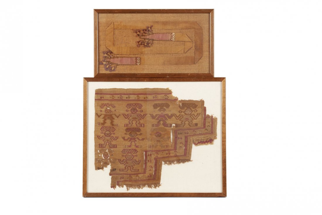 TWO PERUVIAN TEXTILES (1 of 3)