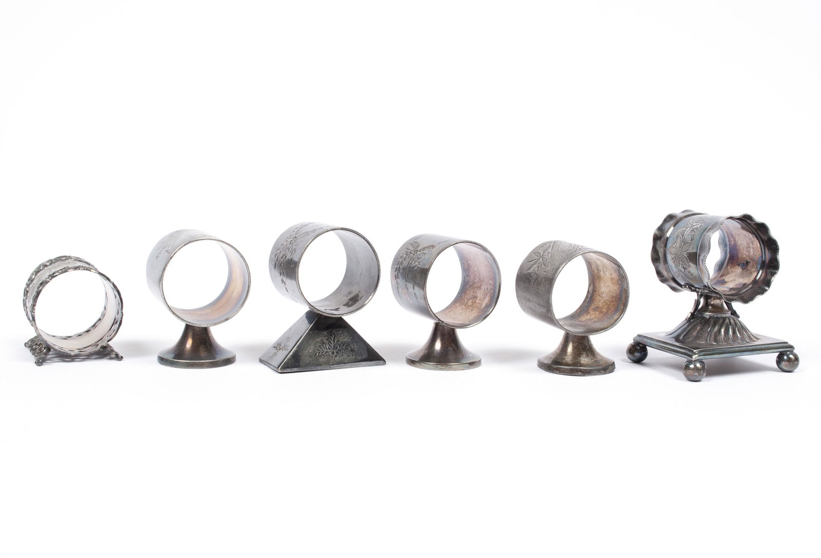 ASSORTMENT OF RAISED NAPKIN RINGS (1 of 5)