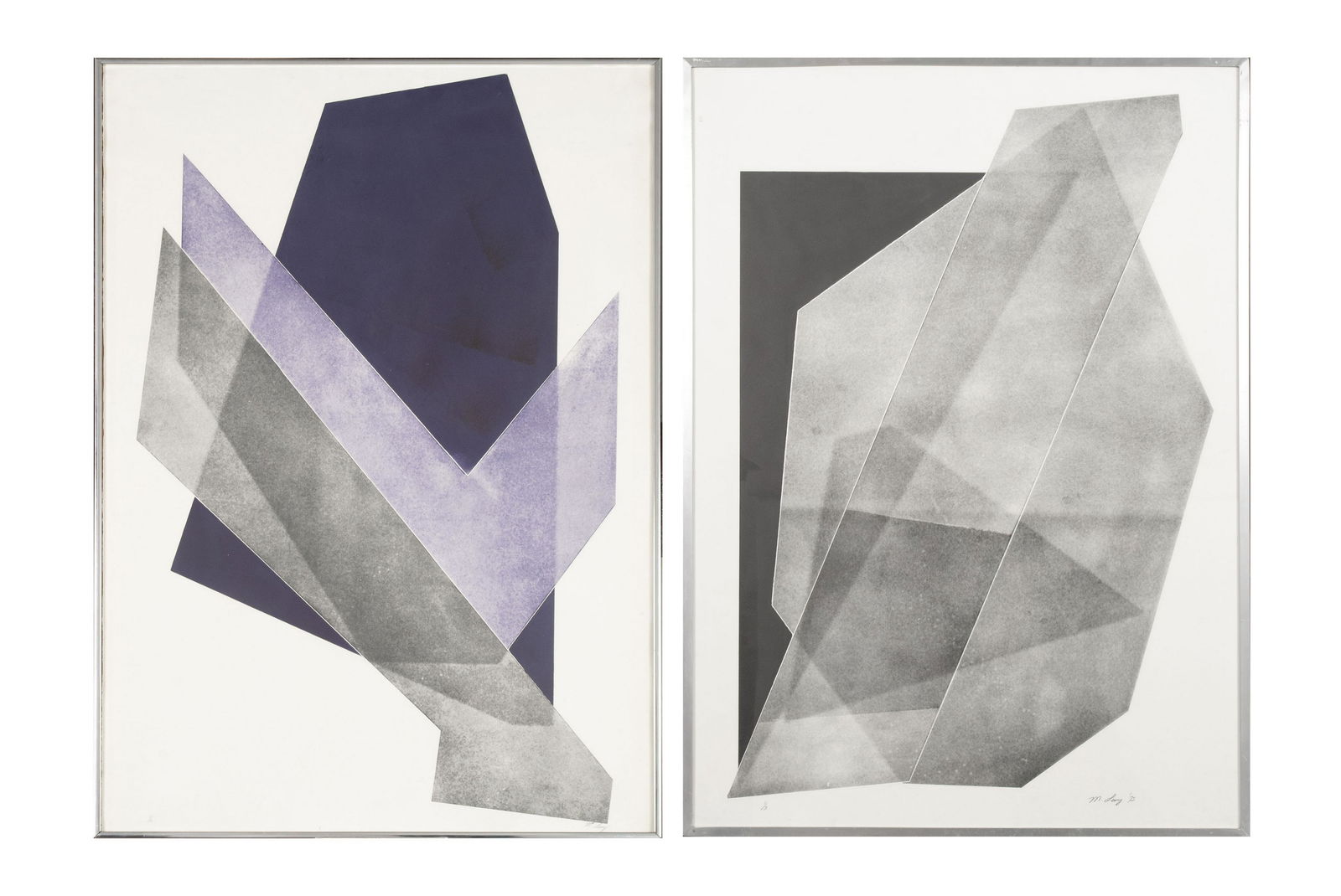 TWO MCM FRAMED PRINTS (1 of 11)