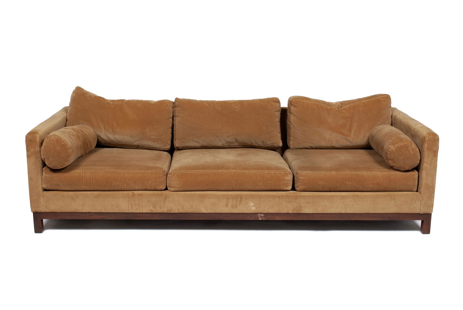 MILO BAUGHMAN FOR THAYER COGGIN BEIGE SOFA (1 of 4)