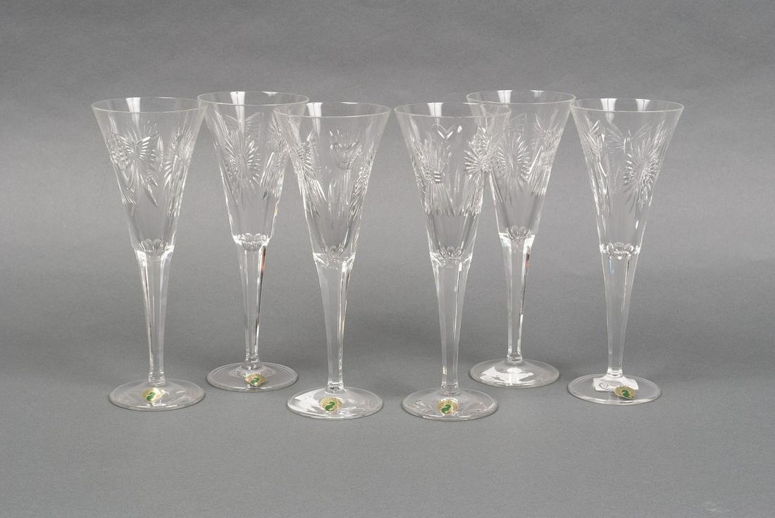 SET OF SIX WATERFORD THE MILLENNIUM COLLECTION TOASTING (1 of 5)