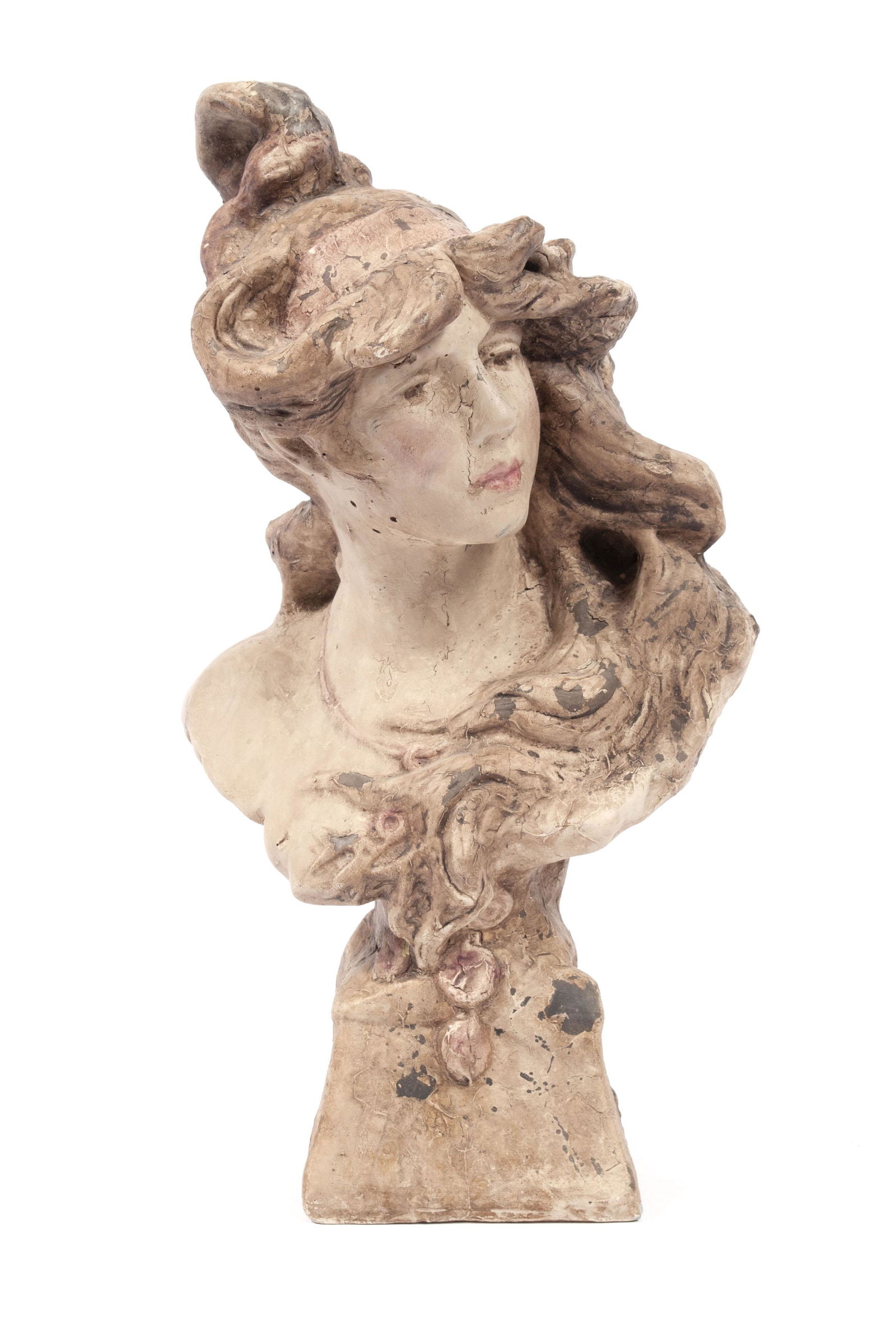 CERAMIC BUST OF A LADY (1 of 4)