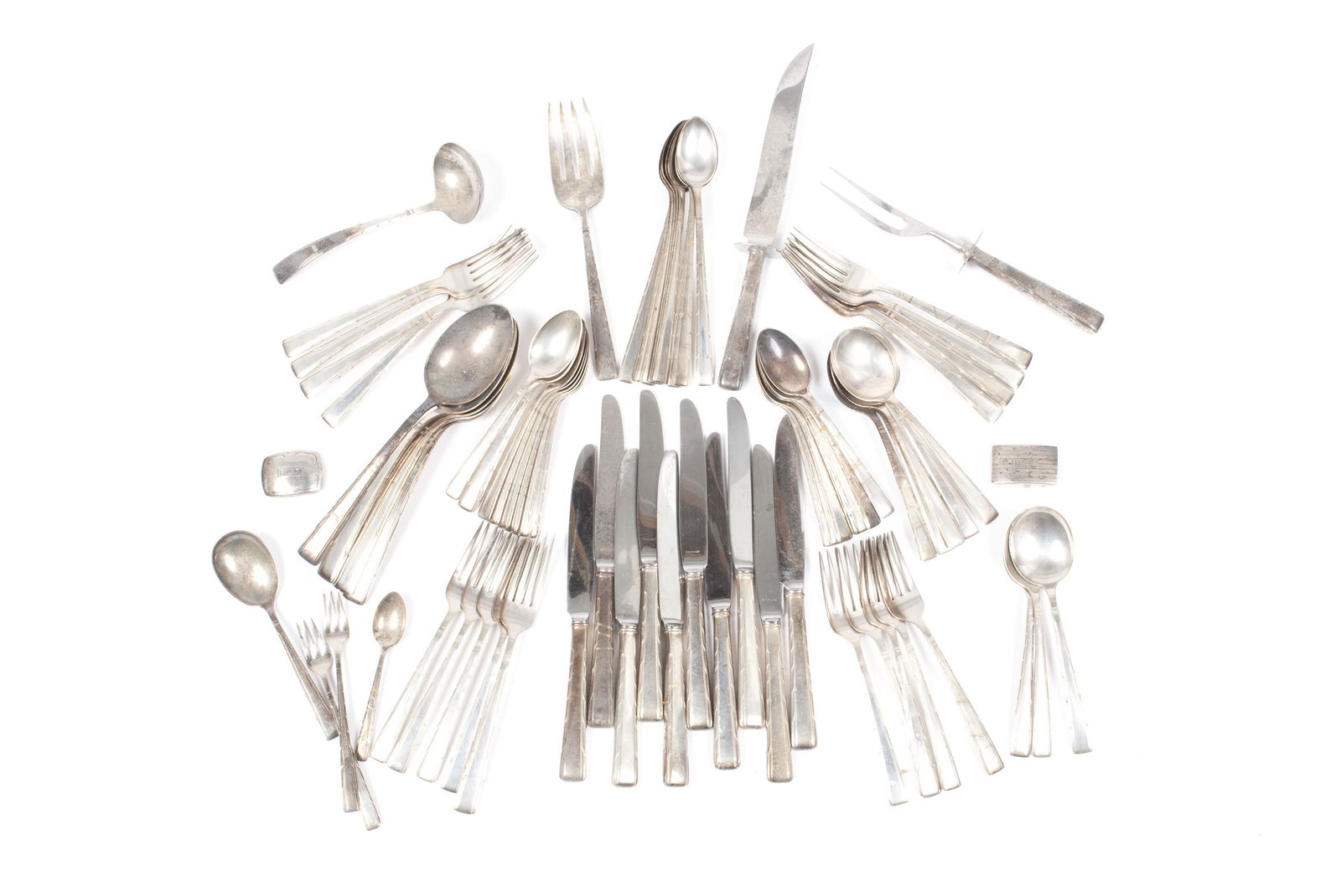 EASTERLING STERLING SILVER FLATWARE (1 of 5)