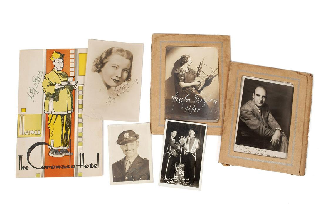 HOLLYWOOD AUTOGRAPHS (1 of 6)