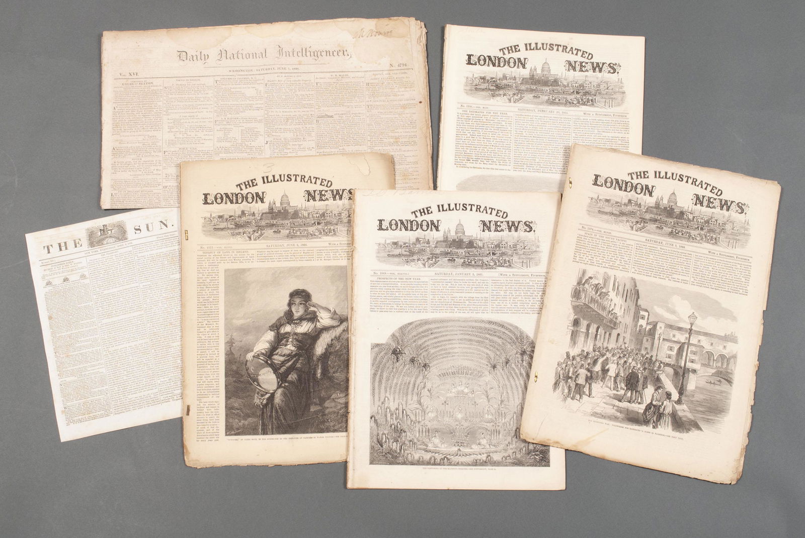 19TH CENTURY NEWSPAPERS (1 of 7)