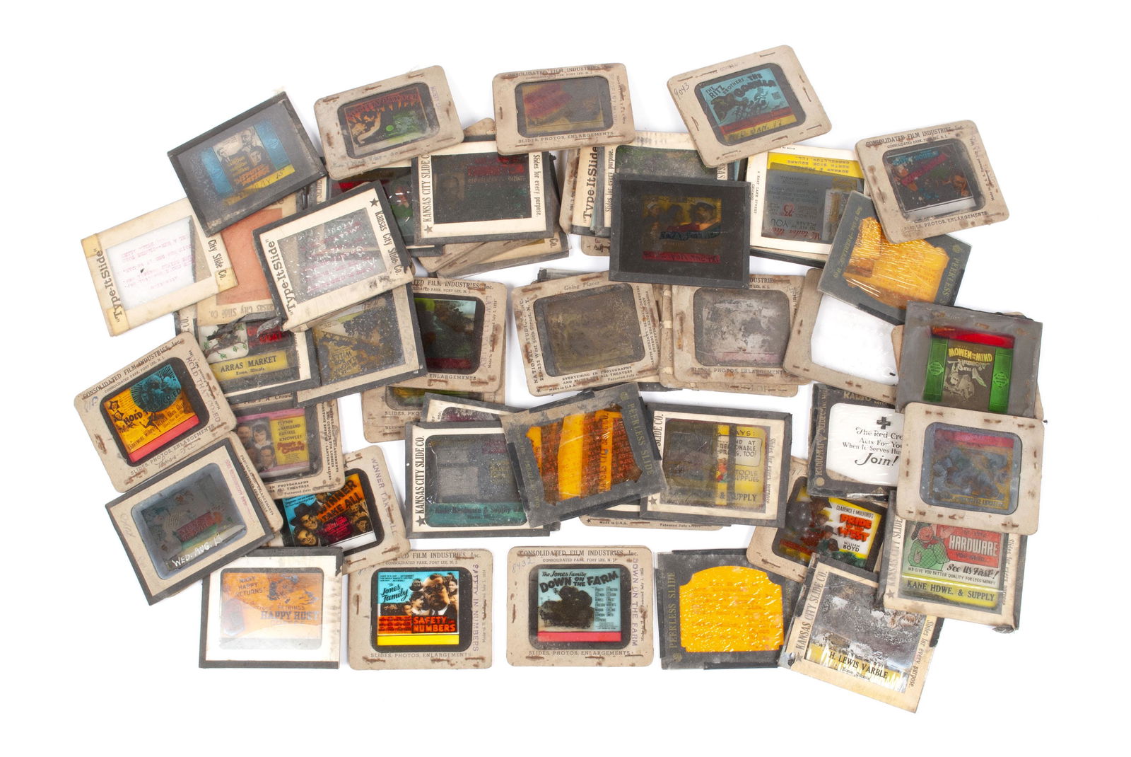 GLASS PLATE LANTERN SLIDES (1 of 7)