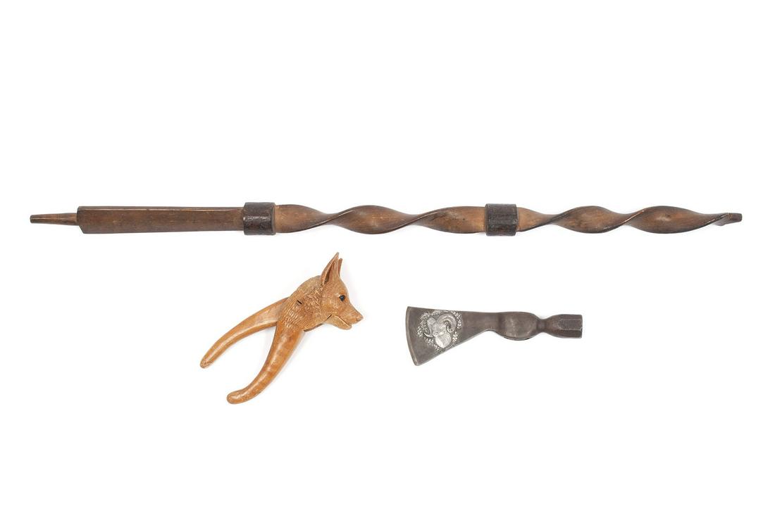 BAVARIAN BLACK FOREST NUTCRACKER WITH TWO OTHER PIECES (1 of 5)