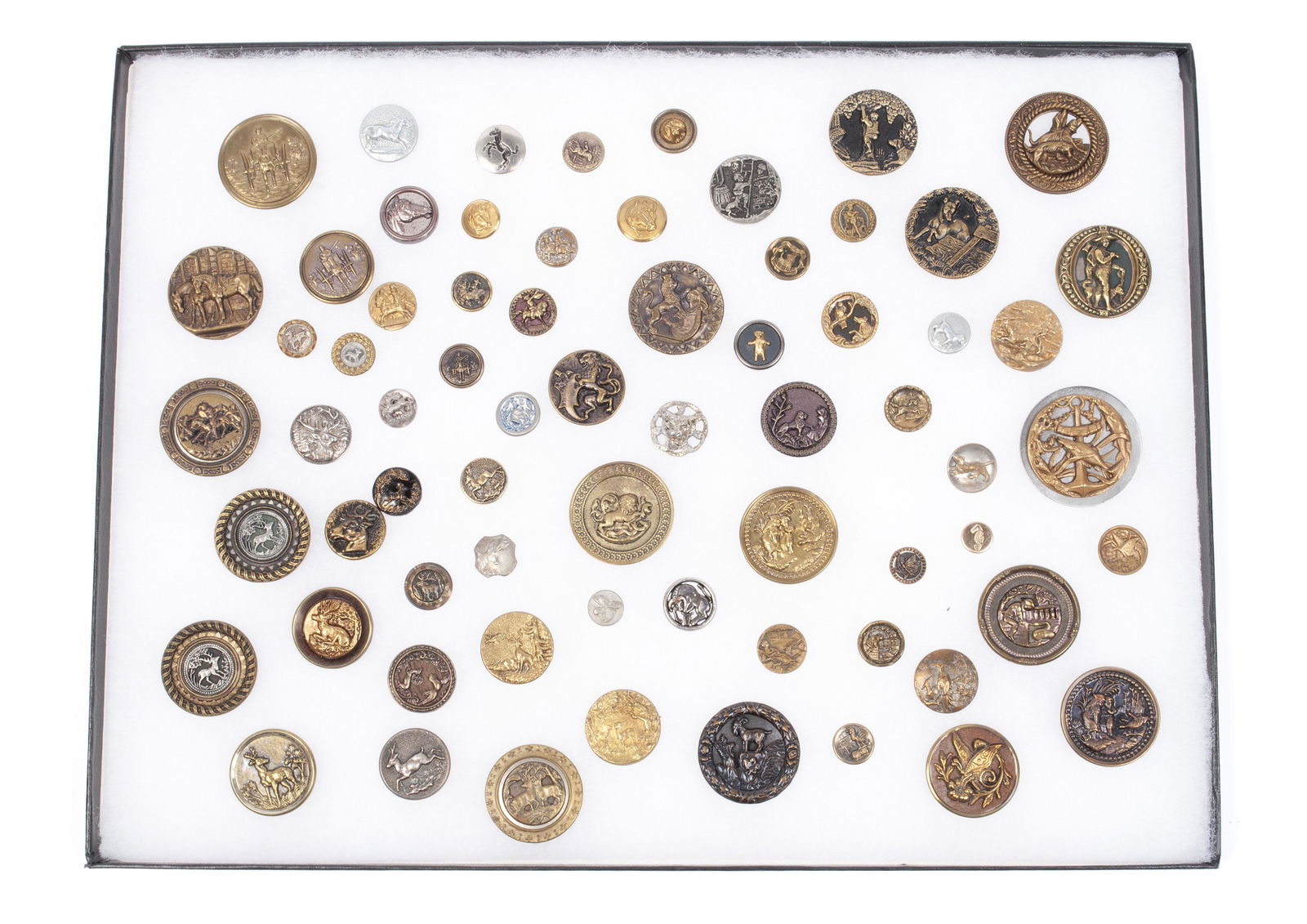 VAST COLLECTION OF DIVISION I ANIMAL BUTTONS (1 of 10)