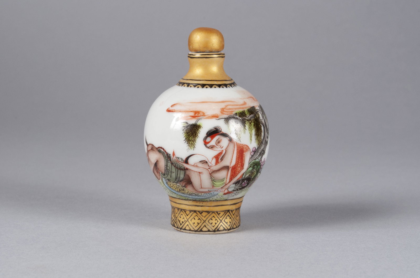 ASIAN EROTICA SNUFF BOTTLE (1 of 7)