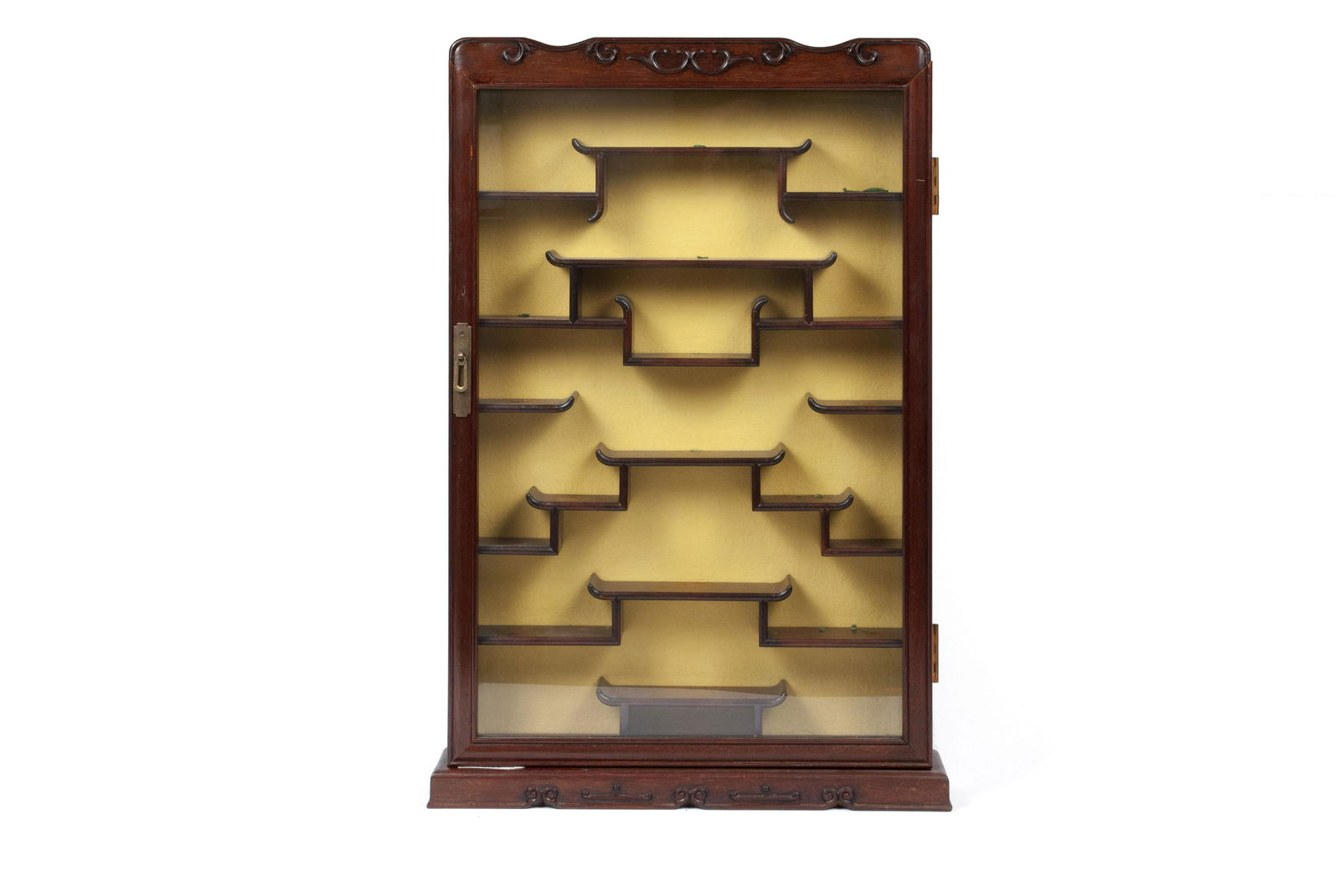 CHINESE SNUFF BOTTLE CABINET (1 of 5)