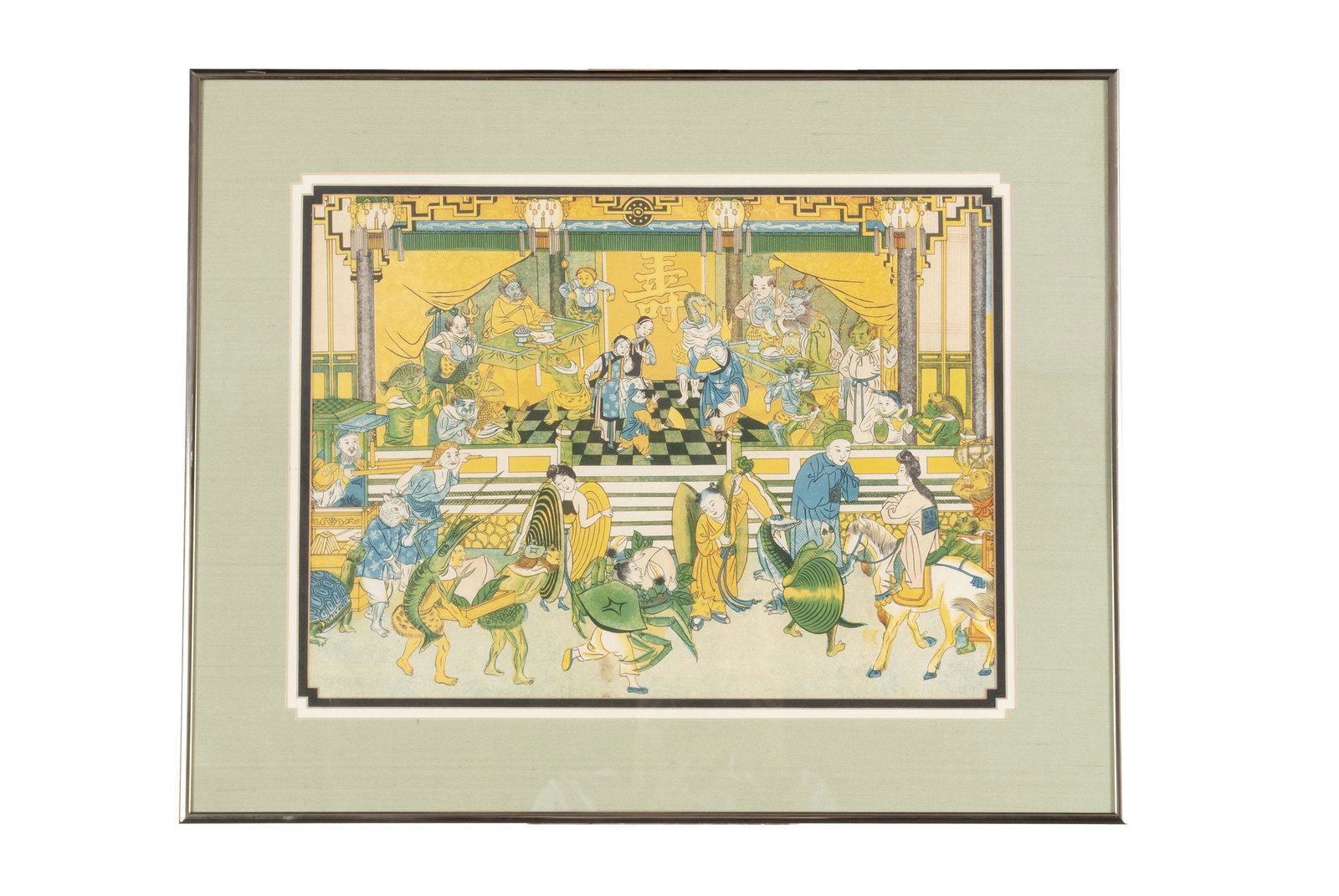 CHINESE CULTURAL FESTIVAL LITHOGRAPH (1 of 5)